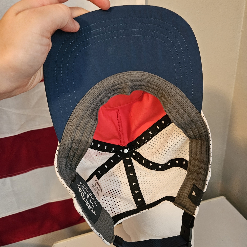 Orange Cape Mountain Running Cap - image 7